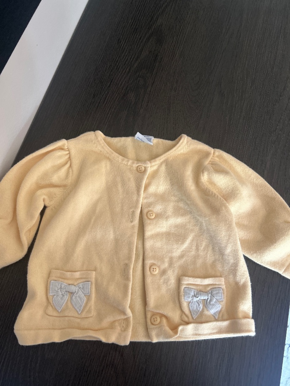 Gymboree Yellow Cardigan